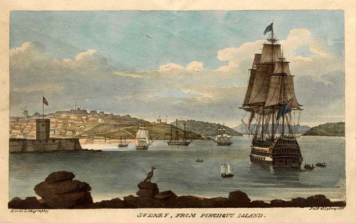 sydney from pinchgut island